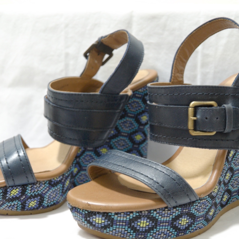 Flexi Blue Wedge Size 7